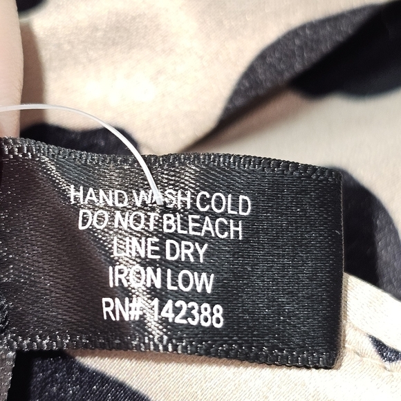 Aqua Bloomingdale's Cheetah Print Long Sleeve Tie Mini Dress in Small NWT - Picture 9 of 9